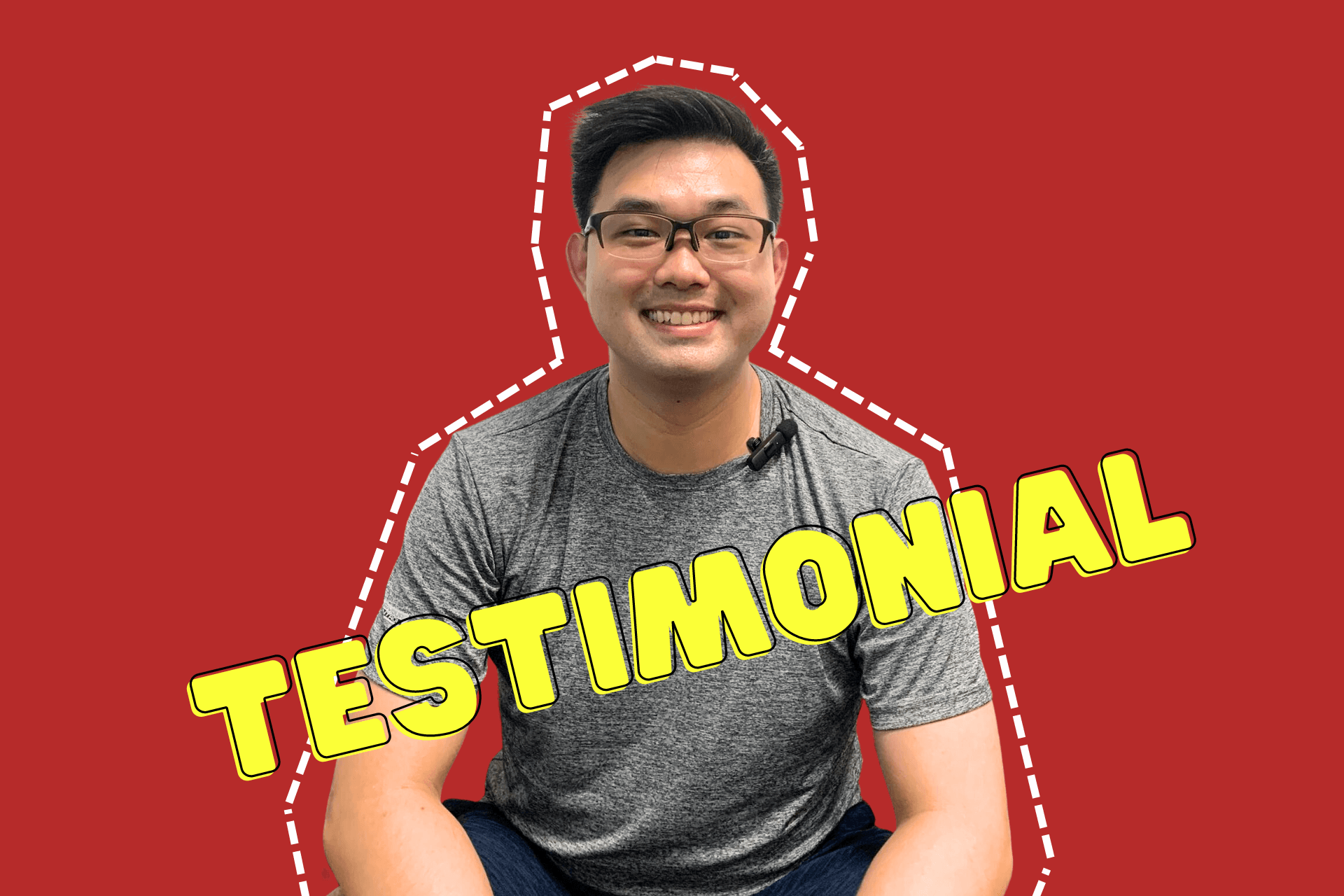 Testimonial video thumbnail